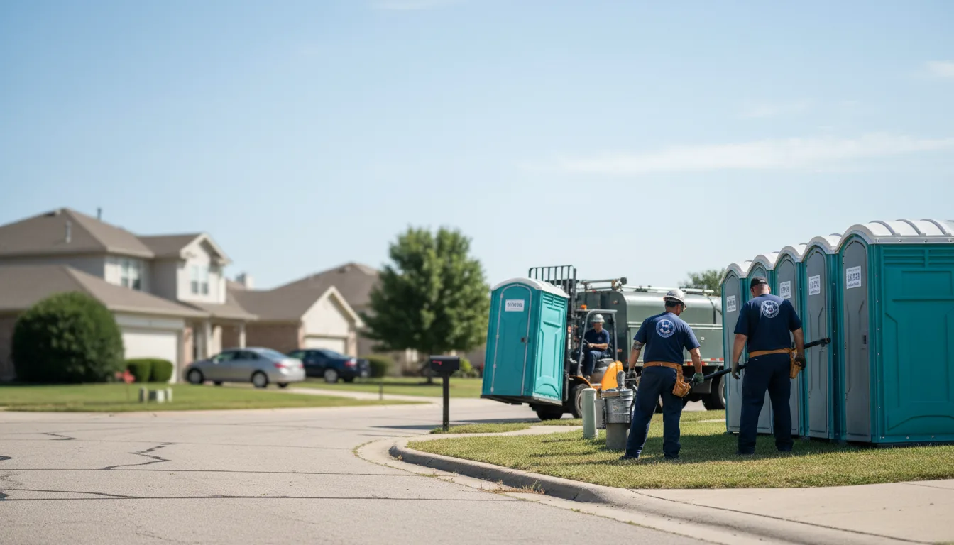 Porta Potty Rental in Woodson, TX near me